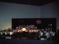 Concierto de txistularis en el polideportivo