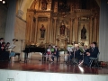 Concierto de txistularis en el convento-auditorium de Santa Ana