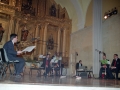 Concierto de txistularis en el convento-auditorium de Santa Ana