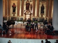 Concierto de txistularis en el convento-auditorium de Santa Ana