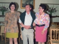 Asistentes a la cena de la sociedad