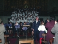Concierto y actuación de un coro de niños en la iglesia parroquial de San Miguel