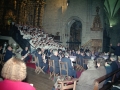 Concierto y actuación de un coro de niños en la iglesia parroquial de San Miguel