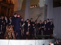 Momento de un concierto en Santa Ana dirigido por Zelaia