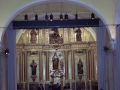 Concierto de la banda de música en el auditorium de la Iglesia de Santa Ana