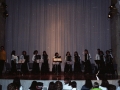 Actuación de un grupo de acordeonistas en Santa Ana