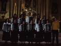 Grupo de acordeonistas en Santa Ana