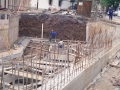 Obras de construcción de la Escuela de Hostelería
