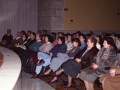 Público asistente a un concierto de Juan Carlos Irizar y Soraia Agirregoikoa en el convento-auditorium de Santa Ana
