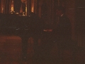 Juan Carlos Irizar tocando el piano en un concierto en el convento-auditorium de Santa Ana