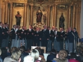Actuación del coro parroquial en el convento-auditorium de Santa Ana