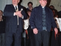 Actos de homenaje durante un concierto en el interior de la Iglesia de Santa Ana