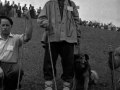 Pastor con su perro