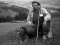 Pastor con su perro