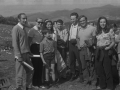 Félix Rodríguez de la Fuente junto a asistentes al concurso