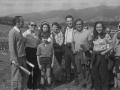 Félix Rodríguez de la Fuente junto a grupo de amigos