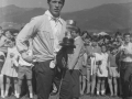 Pastor con trofeo