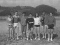 Grupo de jóvenes en el homenaje a Samaniego