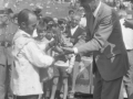 Entrega de premio a pastor