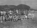 Grupo de jóvenes en el homenaje a Samaniego