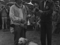 Entrega de trofeo a pastor