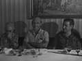 El alcalde Eli Galdos durante la comida