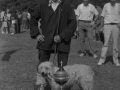 Pastor con trofeos
