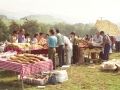 Puesto de alimentación en el concurso
