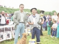 Entrega de un trofeo a un pastor