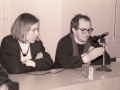 Juan Mari Arzak durante la celebración de conferencias en la Casa de Cultura