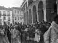 Actos religiosos en la plaza de los Fueros