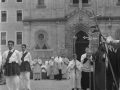 La procesión del Corpus delante de la iglesia de los lateranenses