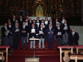 Actuación del coro parroquial en la Iglesia de San Miguel