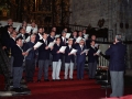 Actuación del coro parroquial en la Iglesia de San Miguel
