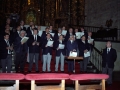 Actuación del coro parroquial en la Iglesia de San Miguel