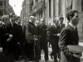 CORTEJO FUNEBRE DE RAMON MACHIMBARRENA POR LAS CALLES DE SAN SEBASTIAN. (Foto 12/15)