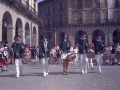 Txistularis en la plaza de los Fueros