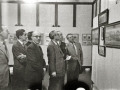 DIFERENTES PERSONALIDADES EN EL CENTRO CULTURAL GUIPUZCOANO. ENTRE ELLOS SE ENCUENTRAN FRANCISCO SAENZ DE TEJADA (BARON DE BENASQUE)  Y LEANDRO MARTIN SANTOS DOMINGUEZ (MEDICO-PRESIDENTE DEL COLEGIO DE MEDICOS). (Foto 1/2)