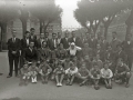 DIFERENTES PERSONALIDADES EN SAN SEBASTIAN, ENTRE ELLAS  JOSE ANTONIO AGUIRRE Y TELESFORO MONZON. (Foto 3/3)