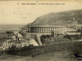 San Sebastián : la plaza de toros y monte Ulía