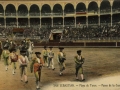 San Sebastián : plaza de toros : paseo de la cuadrilla / Cliché González