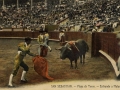 San Sebastián : plaza de toros : entrando a matar / Cliché González