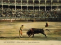 San Sebastián : plaza de toros : suerte de banderillas / Cliché González