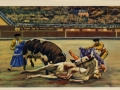 Caída del picador = Chute du "picador" = Picador's fallsdown