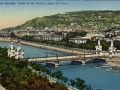 San Sebastián : puente de Ma. Cristina y paseo de Francia
