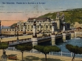 San Sebastián : puente de la Zurriola y el Kursaal