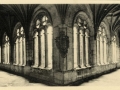 Museo Municipal de San Telmo, San Sebastián : un ángulo del claustro bajo