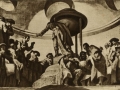 Museo Municipal de San Telmo, San Sebastián : lienzo de Sert : Pueblo de sabios : el Conde de Peñaflorida y los Caballeritos de Azcoitia