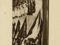 Museo Municipal de San Telmo, San Sebastián : lienzo de Sert : Pueblo de Fueros : jura de los Fueros por el Rey de Castilla, Alfonso VIII (lado derecho)