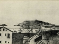 Museo Municipal de San Telmo, San Sebastián : San Sebastián en el año 1845 visto desde el alto de San Bartolomé